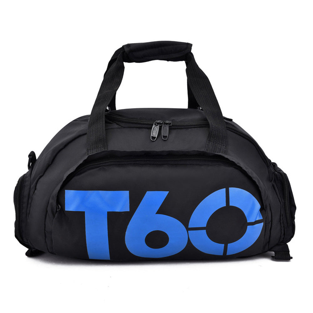 Large Capacity Duffle Tote Bag, Nylon Lightweight Luggage Bag With Shoe Compartment, Portable Travel Storage Bag Unisex Bag For Daily Use