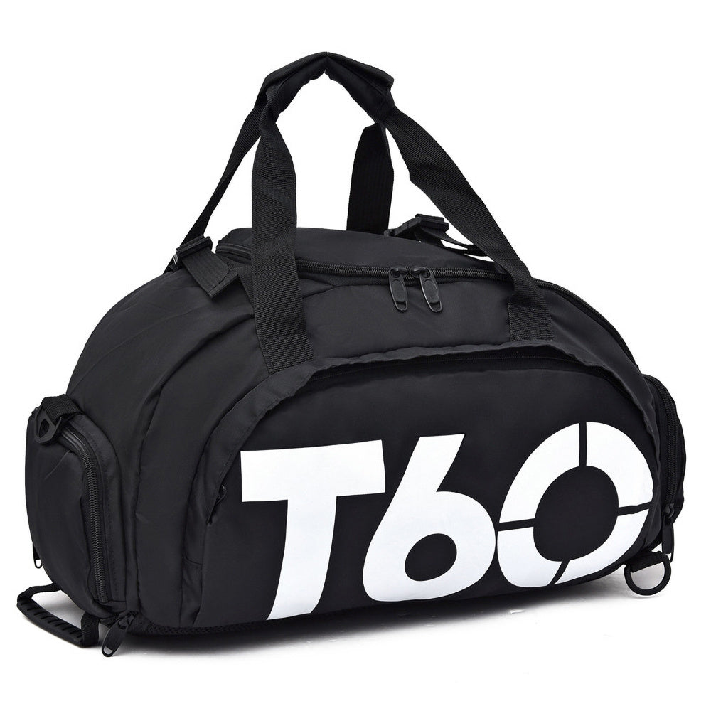Large Capacity Duffle Tote Bag, Nylon Lightweight Luggage Bag With Shoe Compartment, Portable Travel Storage Bag Unisex Bag For Daily Use