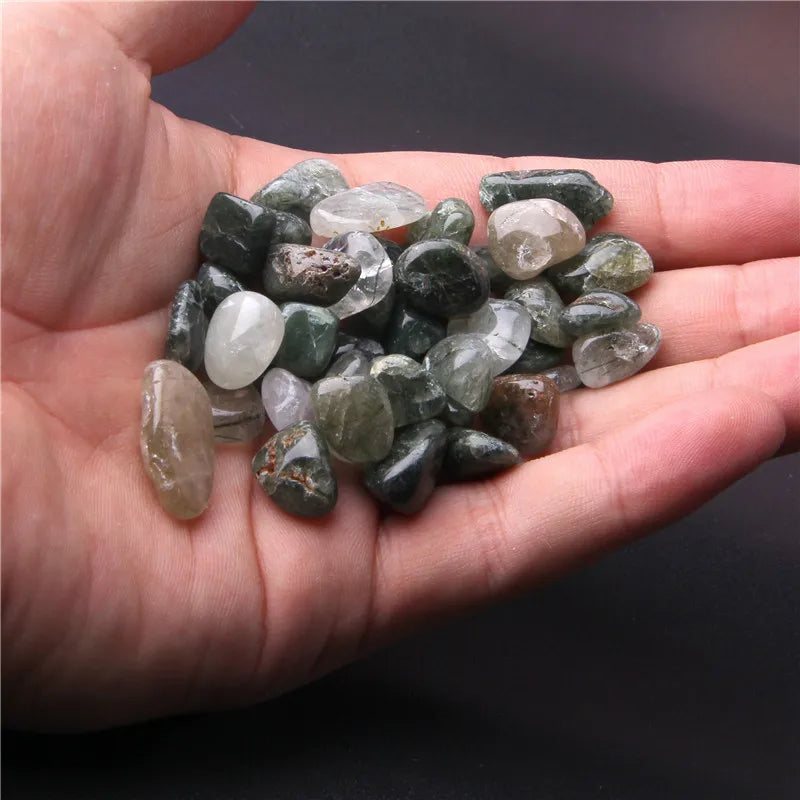 Natural Crystals Quartz Stones Gravel Healing Specimen Jewelry Pink Purple Stone Decor Bulk Tumbled Home Aquarium Decoration