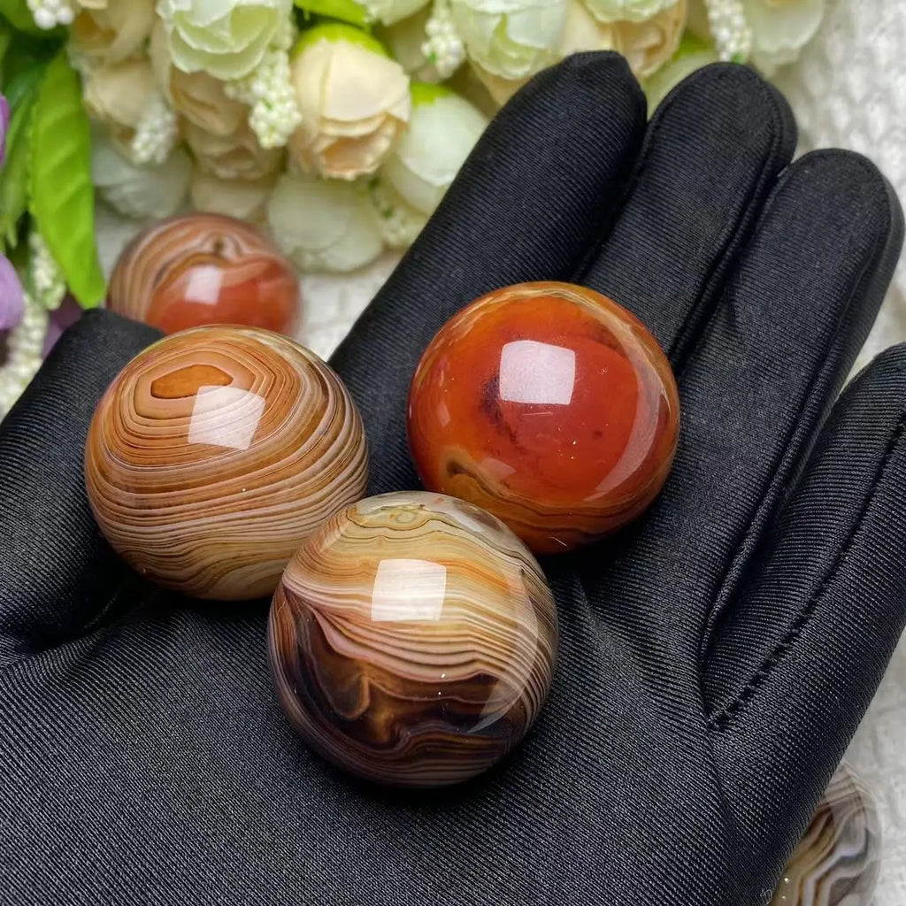 Wholesale High Quality Natural Sardonyx Agate Crystal Ball Feng Shui Home Decoration Crystal Gifts