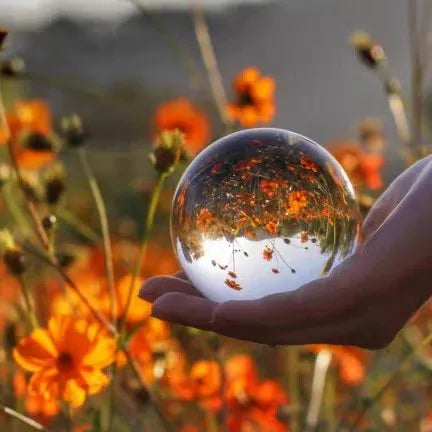 D2 Crystal Ball Perfect Lensball Clear Glass K9 Healing Sphere Photography Props New Artificial Crystal Lens Decorative Balls