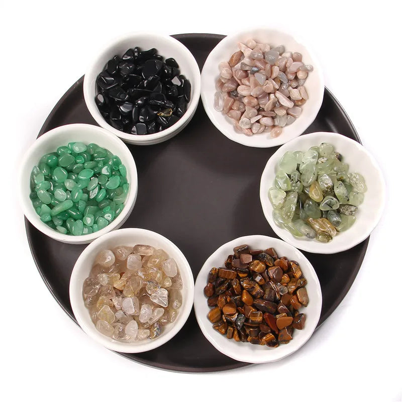 Natural Crystals Quartz Stones Gravel Healing Specimen Jewelry Pink Purple Stone Decor Bulk Tumbled Home Aquarium Decoration