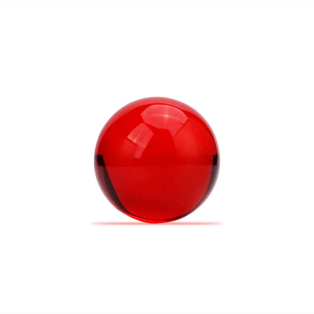 Red Color Crystal Sphere Good Luck Ball With Removed Base Crystal Fengshui Ball Crystal Sphere For New Home Decor