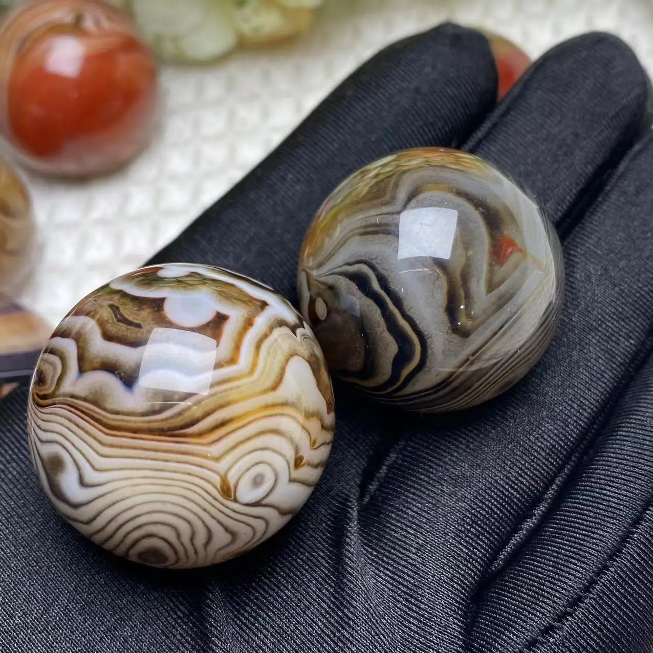 Wholesale High Quality Natural Sardonyx Agate Crystal Ball Feng Shui Home Decoration Crystal Gifts