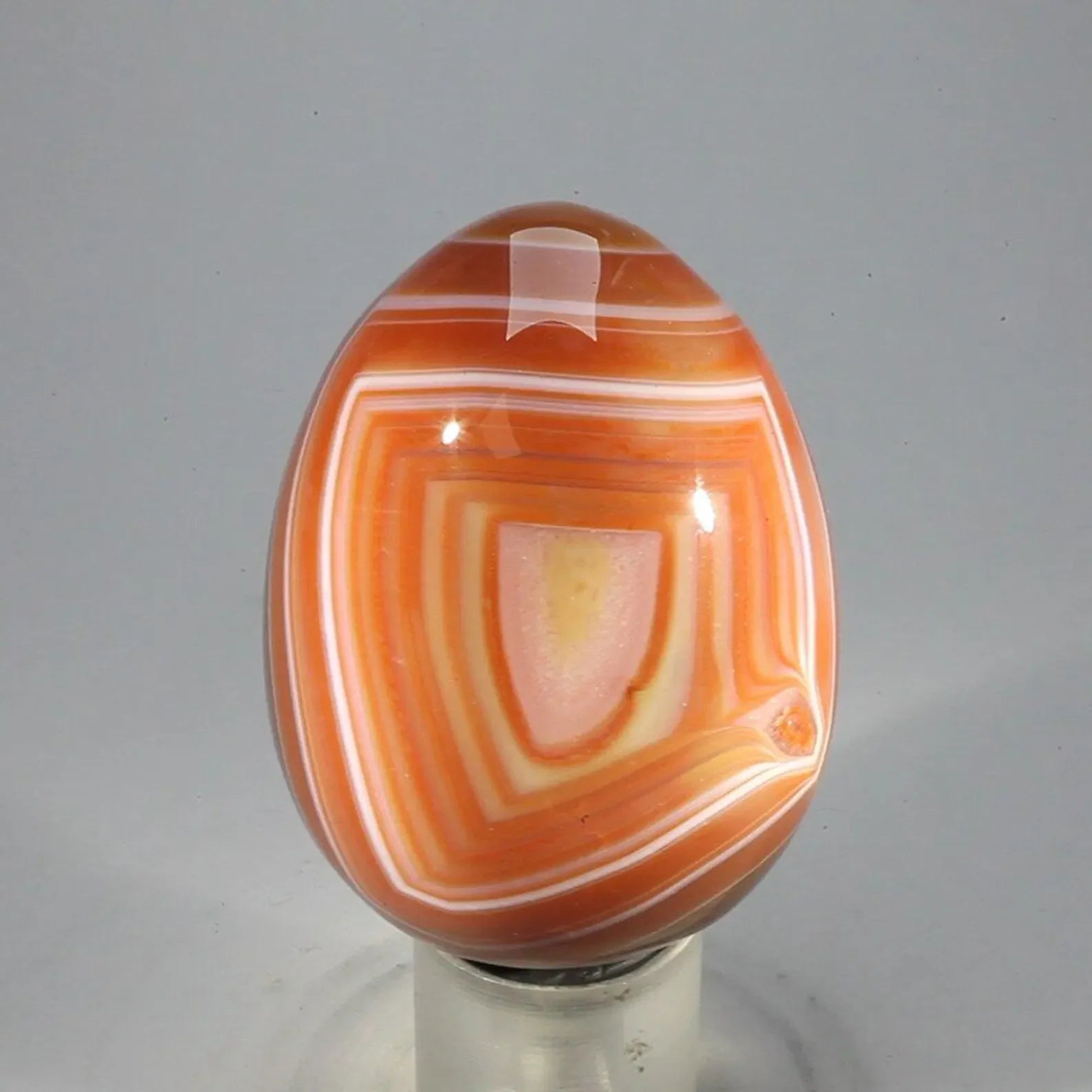 Wholesale Healing Stones Crystal Geode Polished Druzy Carnelian Agate Egg for Home Decor
