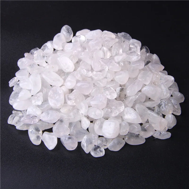 Natural Crystals Quartz Stones Gravel Healing Specimen Jewelry Pink Purple Stone Decor Bulk Tumbled Home Aquarium Decoration