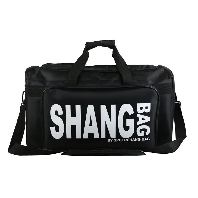 Portable Duffel Gym Sports Sneaker Bags Men's Travel Gym Duffel Bag for Team Players