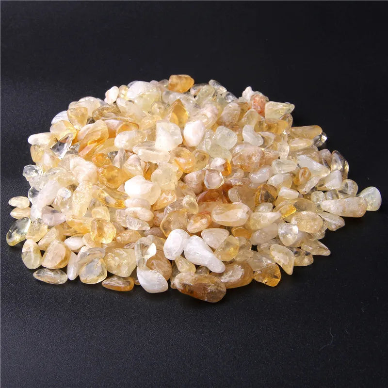 Natural Crystals Quartz Stones Gravel Healing Specimen Jewelry Pink Purple Stone Decor Bulk Tumbled Home Aquarium Decoration