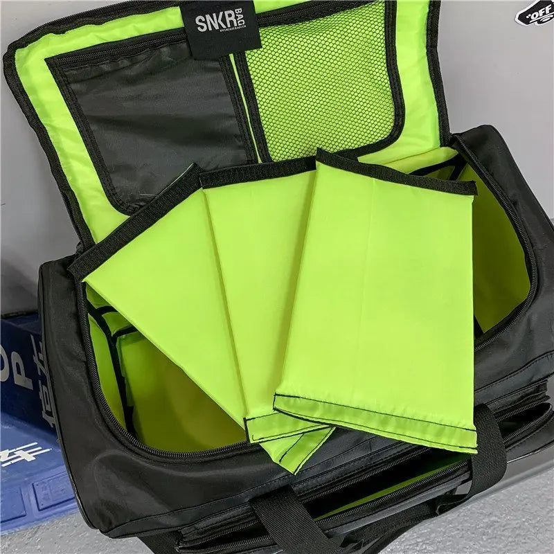 Portable Duffel Gym Sports Sneaker Bags Men's Travel Gym Duffel Bag for Team Players