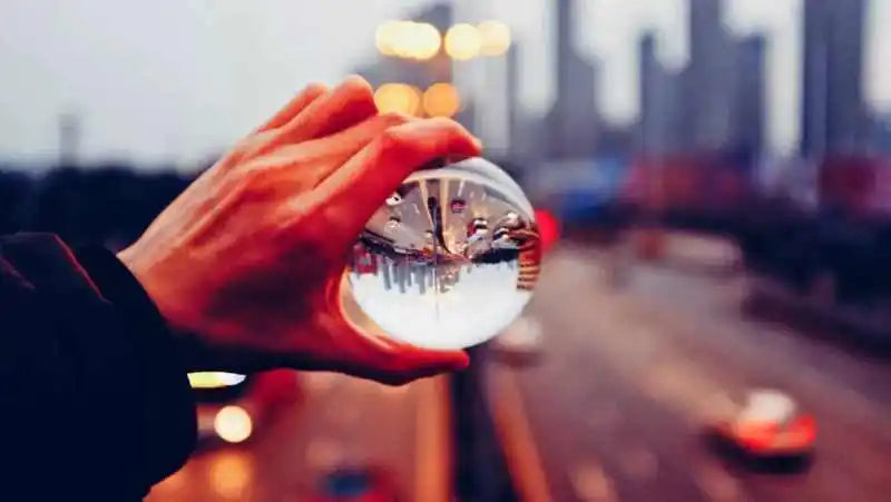 D2 Crystal Ball Perfect Lensball Clear Glass K9 Healing Sphere Photography Props New Artificial Crystal Lens Decorative Balls