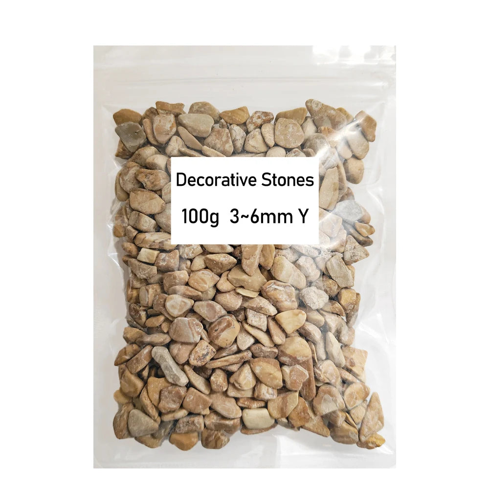 100g Small Parcels Pebbles Gardening Pots Decorate With Stones Fish Tank Stones