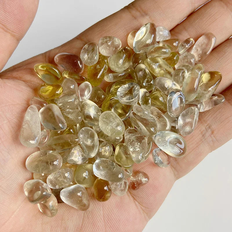 Natural Crystals Quartz Stones Gravel Healing Specimen Jewelry Pink Purple Stone Decor Bulk Tumbled Home Aquarium Decoration