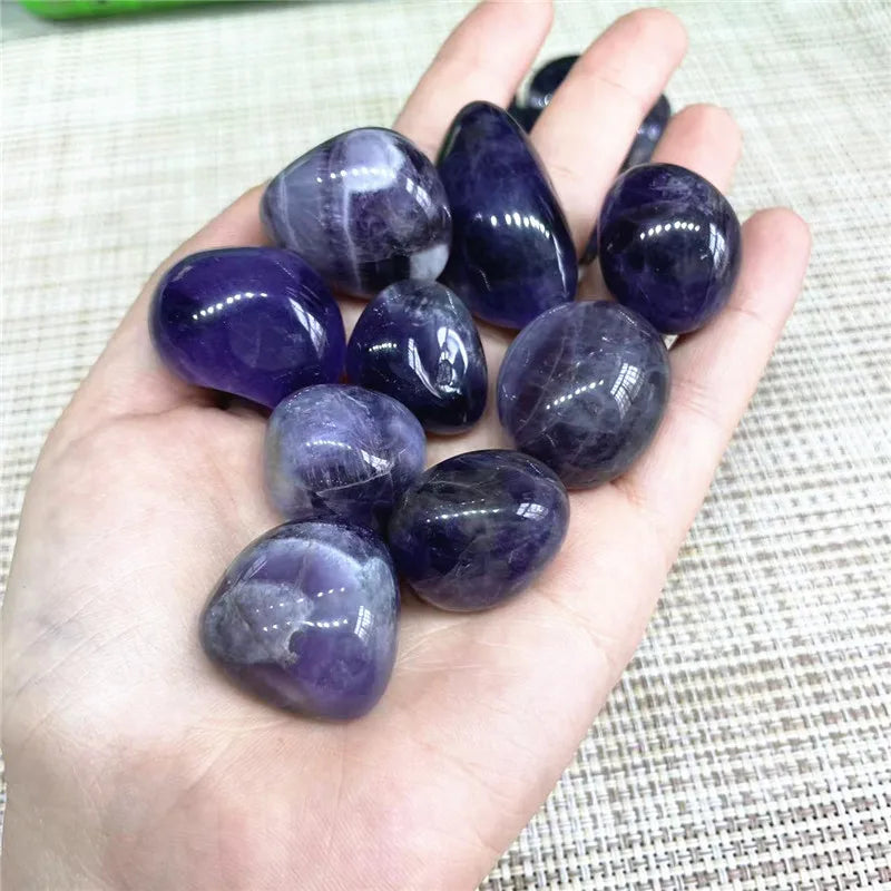 Natural Stones Gravel Tumbled Crystals Quartz Chips Bulk Healing Agates Specimen Aquarium Home Decoration Decor Room
