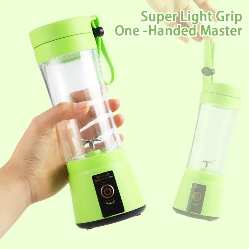 USB smoothie milkshake machine portable automatic freshly squeezed fruit orange lemon kitchen blender mini electric juicer