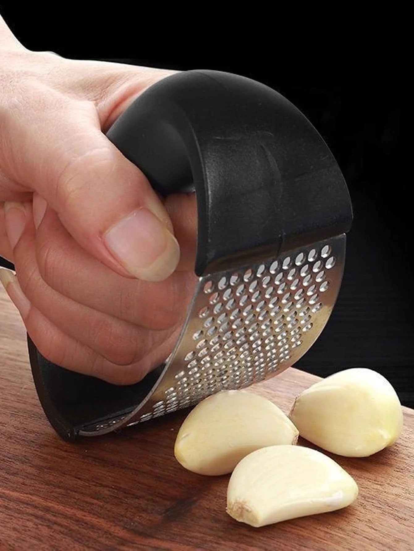 Stainless Steel Garlic Press Crusher Manual Garlic Mincer Chopping Garlic Tool Fruit Vegetable Tools Kitchen Accessories Gadget