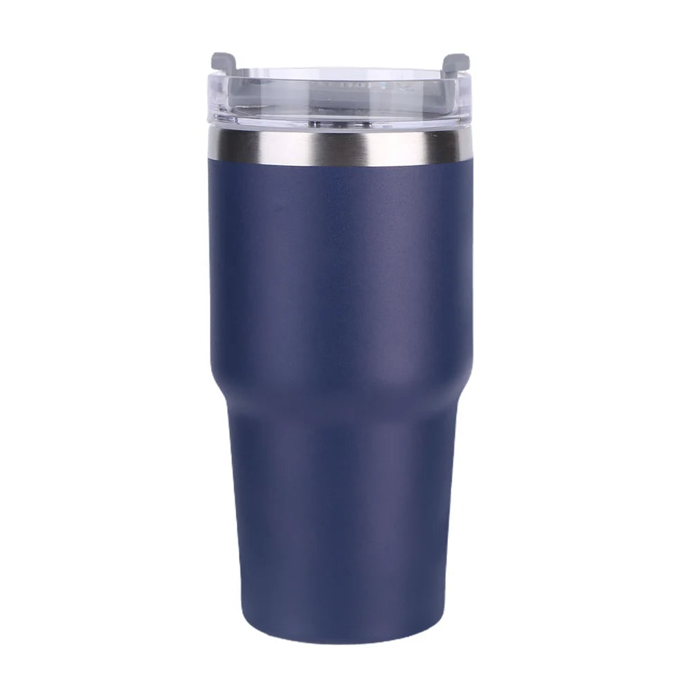 20oz Vacuum Insulated Tumbler With Lid Straw For Water Cold Warm Thermal Coffee 304 Stainless Steel Car Cups For Sport Water Cup