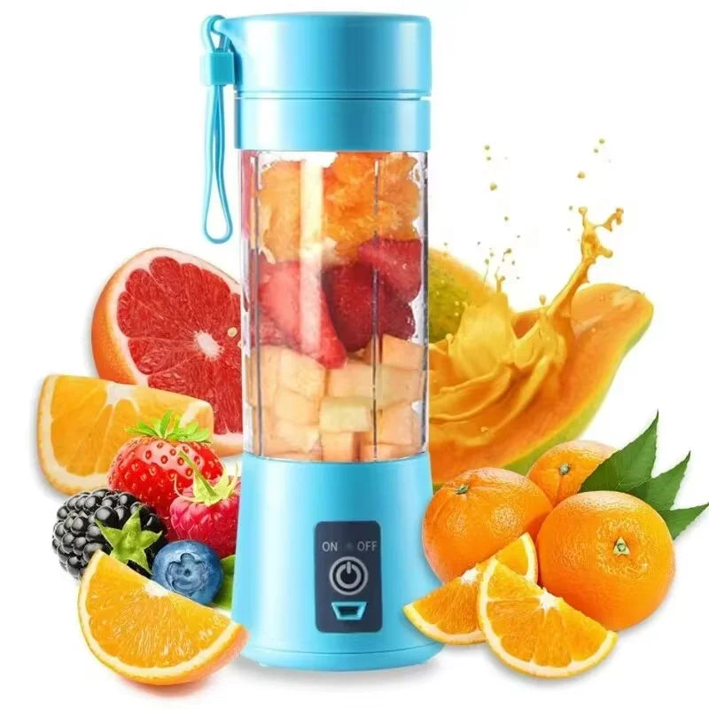 USB smoothie milkshake machine portable automatic freshly squeezed fruit orange lemon kitchen blender mini electric juicer