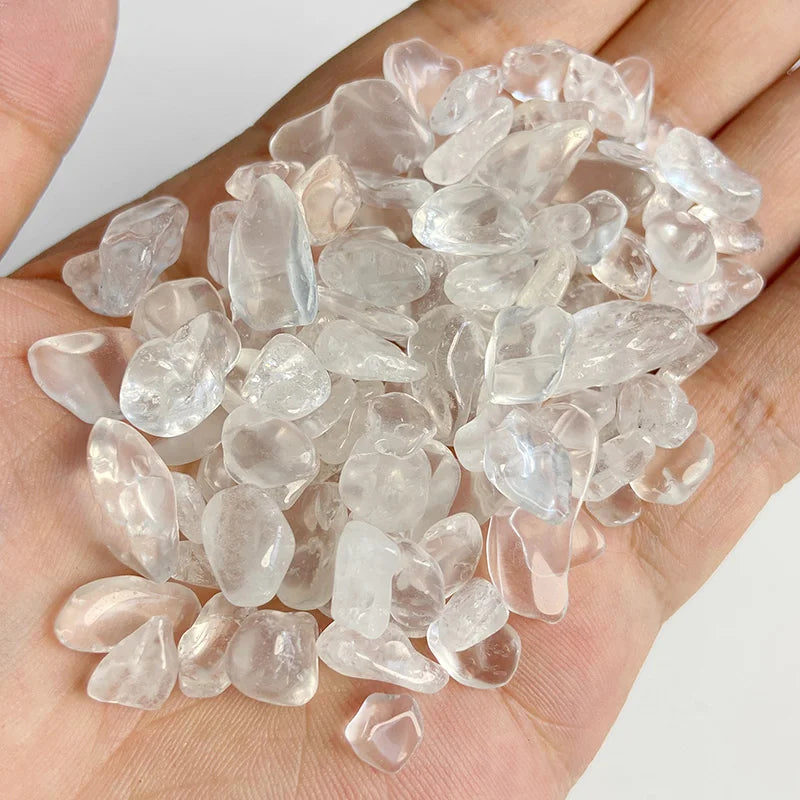 Natural Crystals Quartz Stones Gravel Healing Specimen Jewelry Pink Purple Stone Decor Bulk Tumbled Home Aquarium Decoration