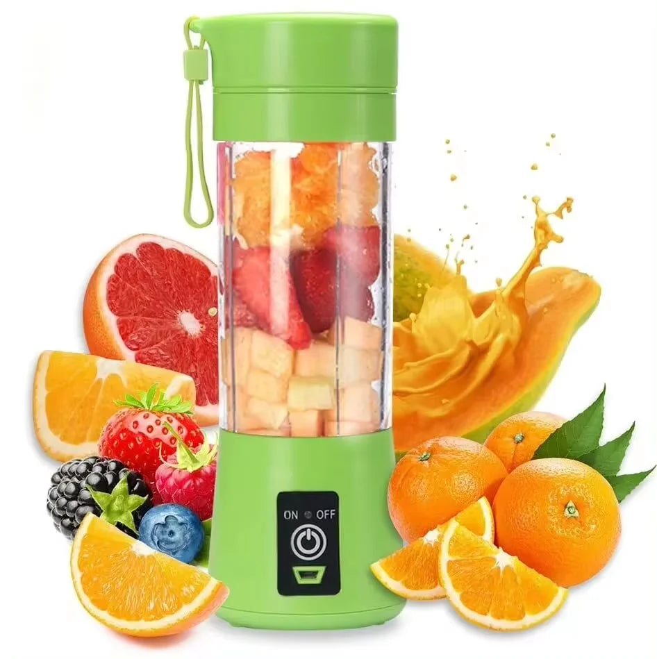 USB smoothie milkshake machine portable automatic freshly squeezed fruit orange lemon kitchen blender mini electric juicer