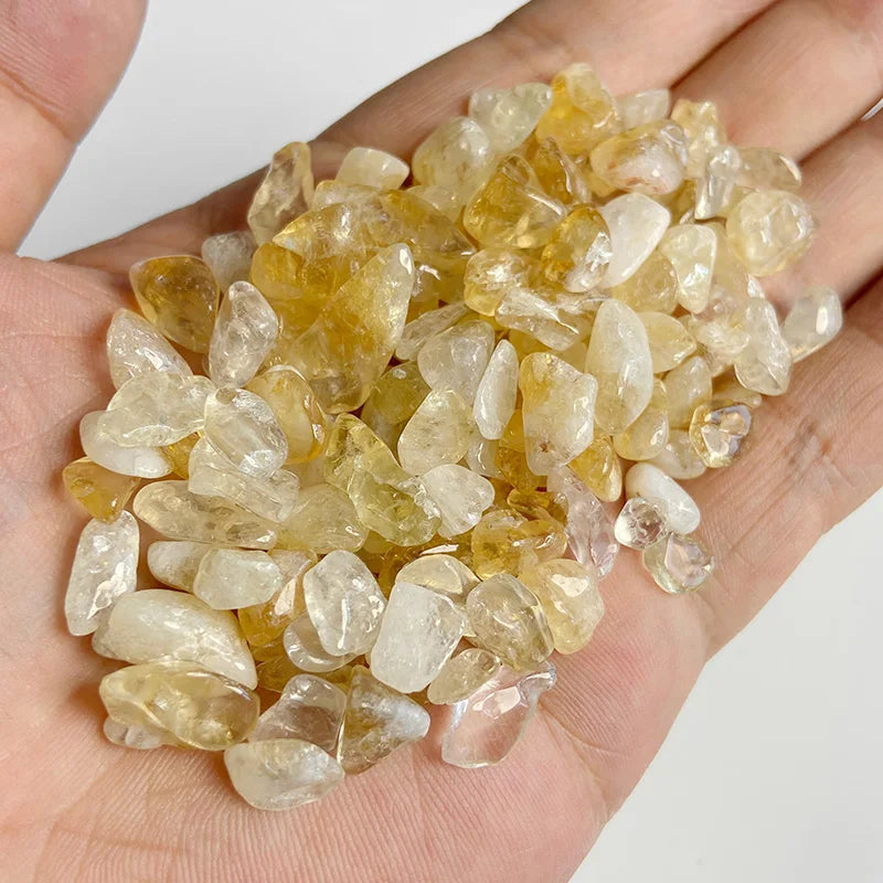 Natural Crystals Quartz Stones Gravel Healing Specimen Jewelry Pink Purple Stone Decor Bulk Tumbled Home Aquarium Decoration