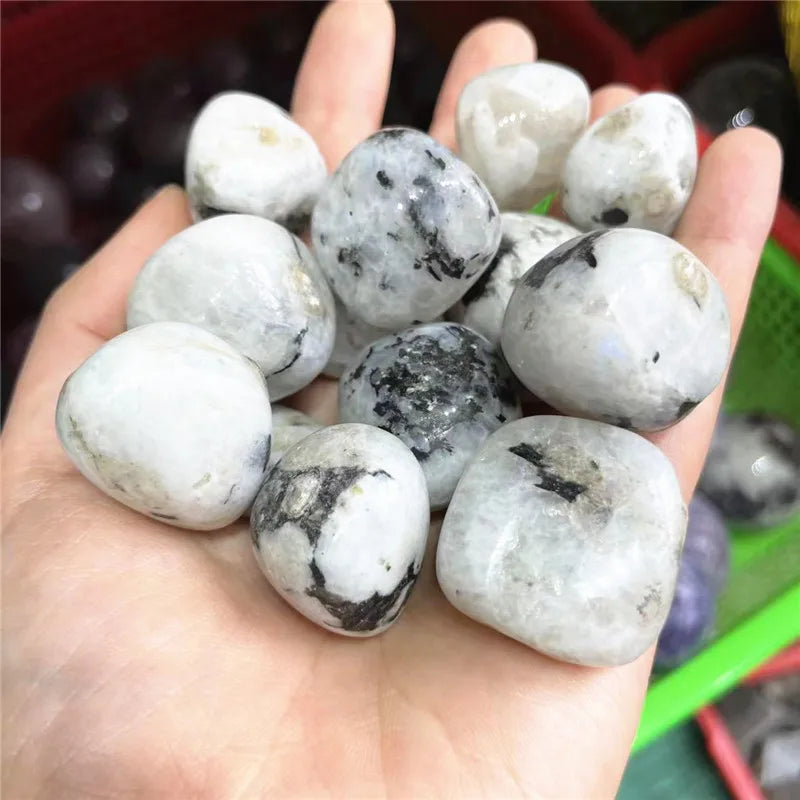 Natural Stones Gravel Tumbled Crystals Quartz Chips Bulk Healing Agates Specimen Aquarium Home Decoration Decor Room