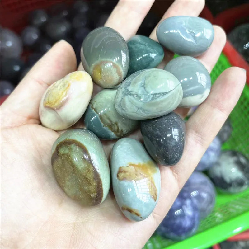 Natural Stones Gravel Tumbled Crystals Quartz Chips Bulk Healing Agates Specimen Aquarium Home Decoration Decor Room