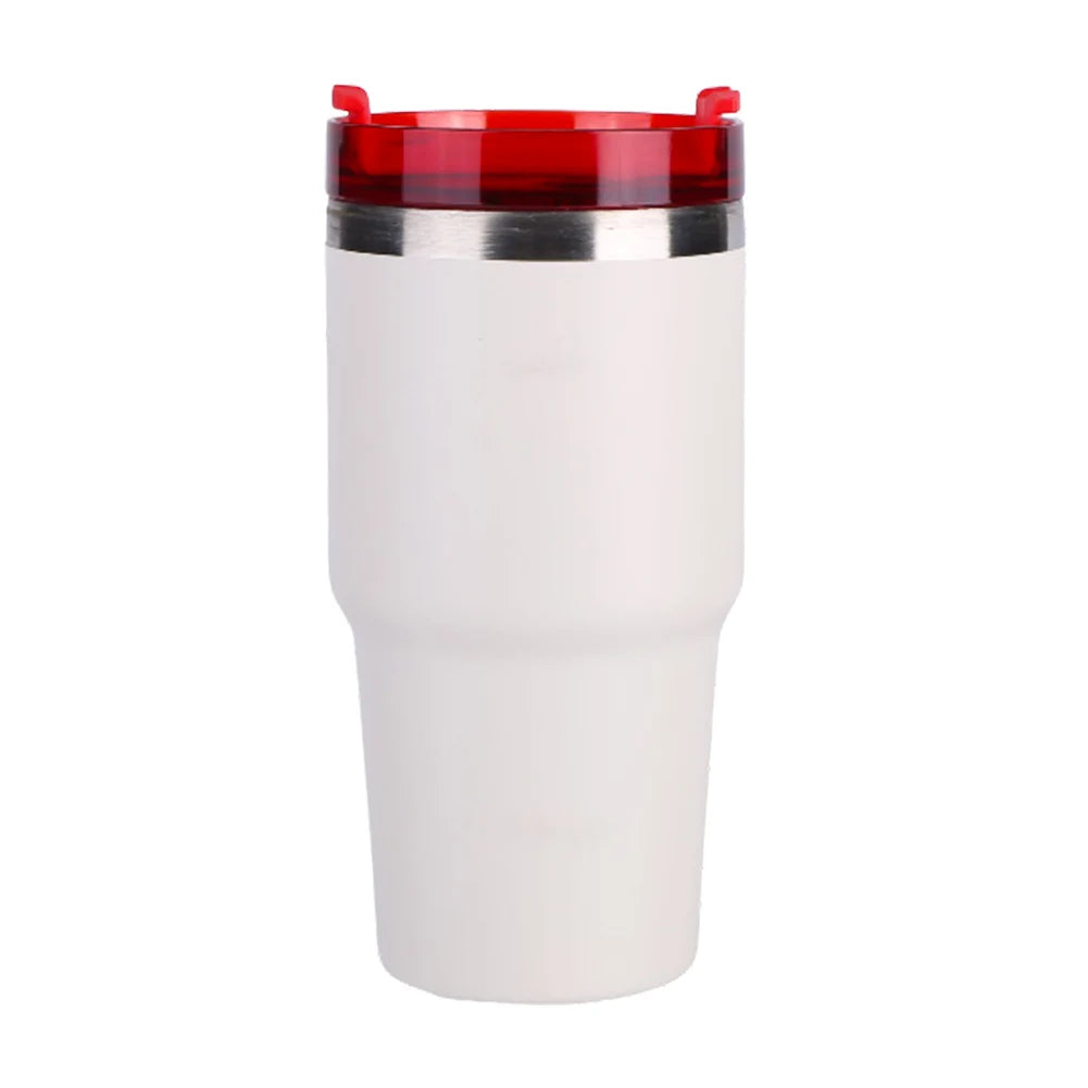 20oz Vacuum Insulated Tumbler With Lid Straw For Water Cold Warm Thermal Coffee 304 Stainless Steel Car Cups For Sport Water Cup