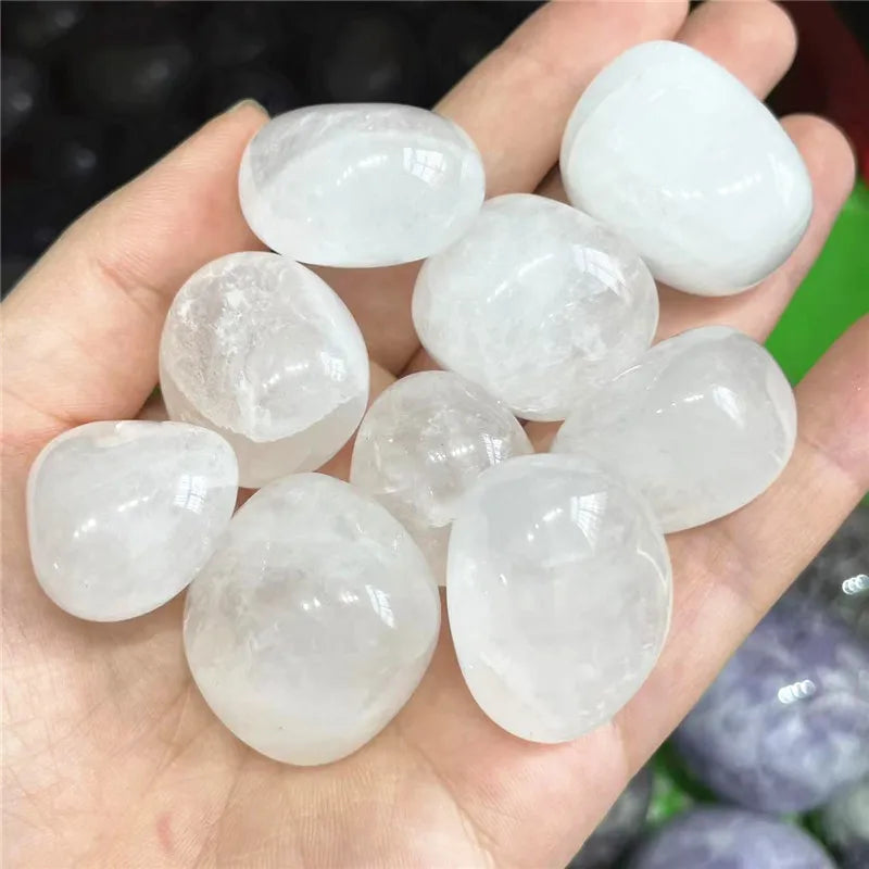 Natural Stones Gravel Tumbled Crystals Quartz Chips Bulk Healing Agates Specimen Aquarium Home Decoration Decor Room