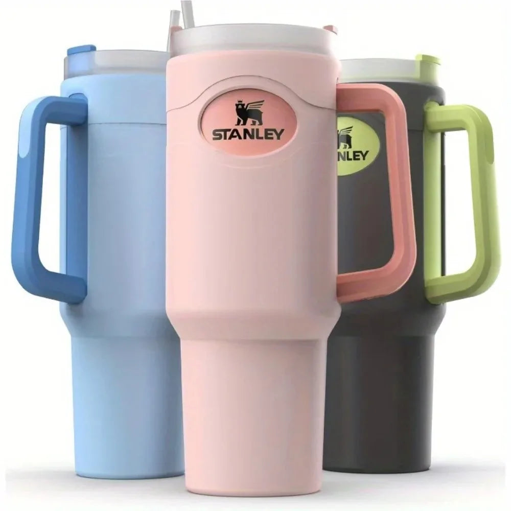 Multi-Color Silicone Boot Protector for 40Oz Stanley Tumblers - Non-slip Grip, Noise and Scratch Reduction, Easy to Install