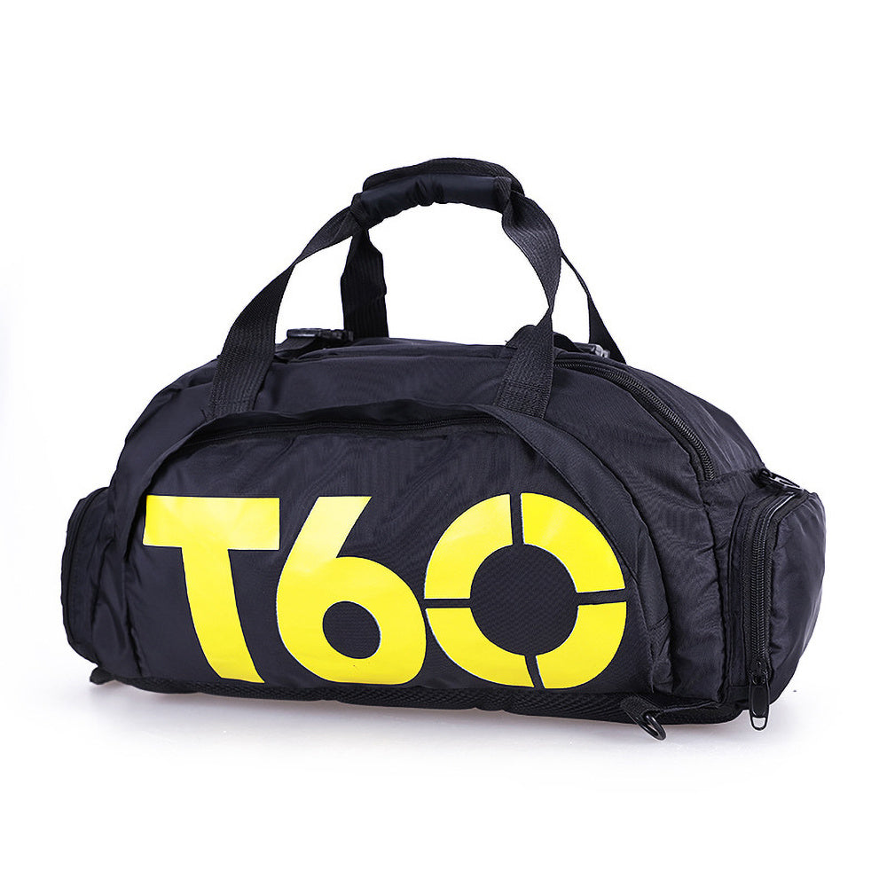 Large Capacity Duffle Tote Bag, Nylon Lightweight Luggage Bag With Shoe Compartment, Portable Travel Storage Bag Unisex Bag For Daily Use